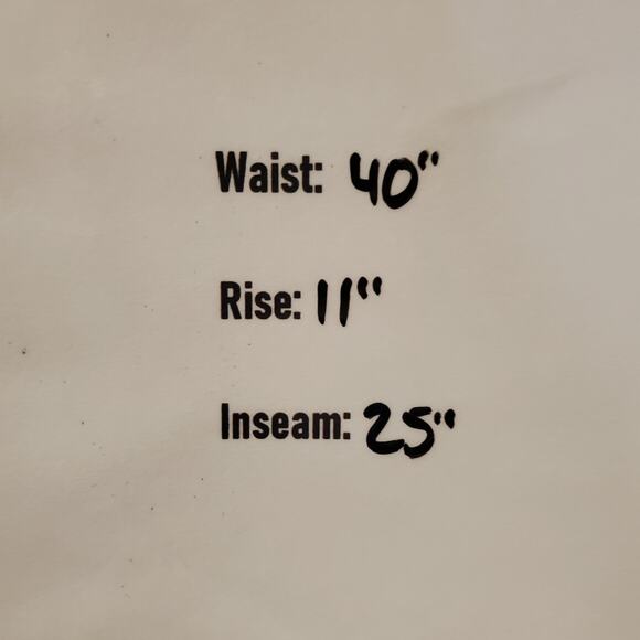 Old Navy Linen Crop Cuffed Striped Wide Leg Pants Womens Size XL Boho Drawstring - Picture 12 of 12